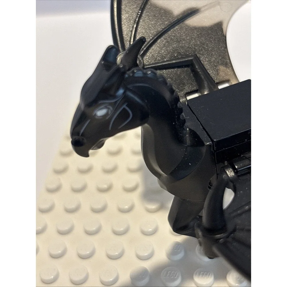 Lego Thestral Black Winged Horse Minifigure from 76400 75951 Harry Potter - Picture 2 of 6